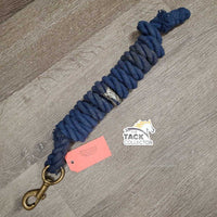 Cotton Lead Rope *gc, threads/frays, dirty, taped, faded
