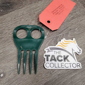 Plastic Braiding Comb Guide *gc, dirty, sticker