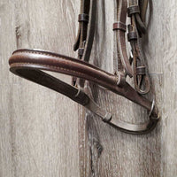 Rsd Bridle *gc, dry, tight keeper, rubs, dirty, repaired throat
