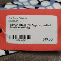 Cotton Stock Tie *vgc/xc, untied
