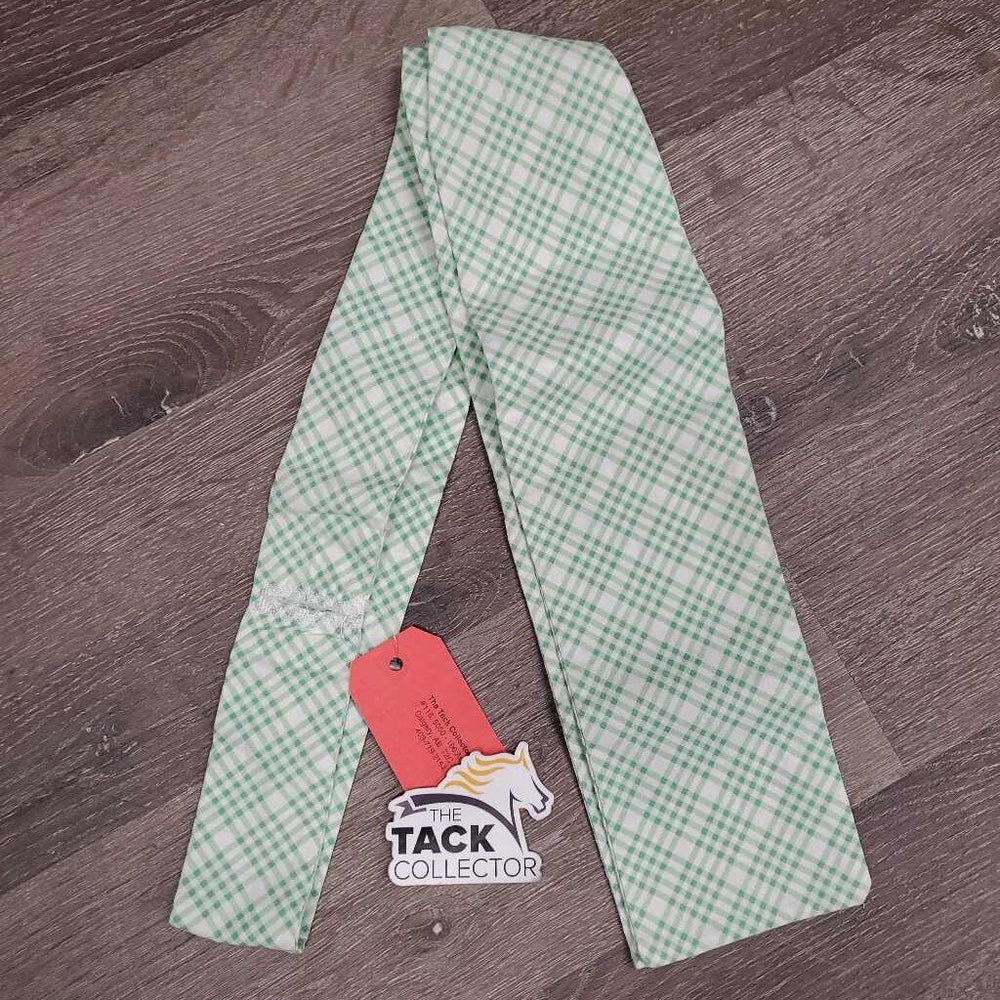 Cotton Stock Tie *vgc/xc, untied, folds