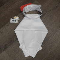 Satin Stock Tie, attached velcro collar, pin *xc
