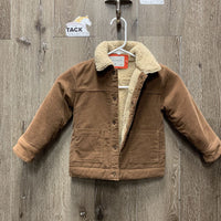 Children's Corduroy Jacket, snaps, Fleece *xc
