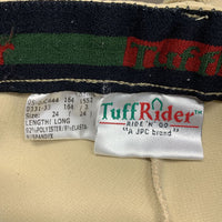 Ribbed Breeches *vgc/xc, older, mnr hairy velcro, loose threads & rubs/pills inner waist
