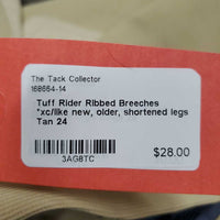 Ribbed Breeches *xc/like new, older, shortened legs
