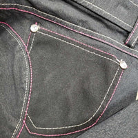 Euroseat Breeches *vgc, mnr faded, seam puckers, curled waistband, loose button thread

