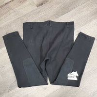 Hvy Cotton Breeches, Pull On *vgc, mnr faded, rubs, pills & dents, older
