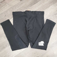 Hvy Cotton Breeches, Pull On *vgc/xc, mnr faded, rubs, pills & dents, older
