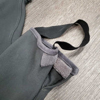 Ribbed Breeches, Pull On *vgc, v.rubbed & pilly knees, sewn on elastics