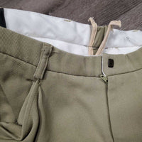 MENS Breeches *rough inner edges, mnr stains, loose seat seams, older

