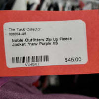 Zip Up Fleece Jacket *new
