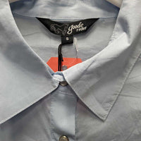 1/2 Sleeve Blouse, snaps, tags *new, older, v.crinkled