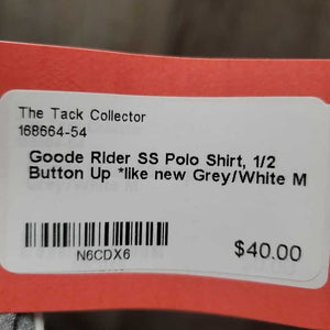 SS Polo Shirt, 1/2 Button Up *like new