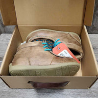 JUNIORS Handwoven Top Chukka Western Shoes, laces, box *new
