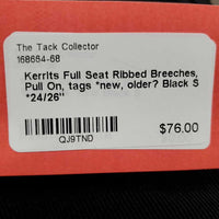 Full Seat Ribbed Breeches, Pull On, tags *new, older?

