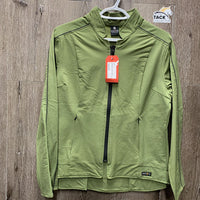 Light Softshell Jacket, zipper *like new, older, thread
