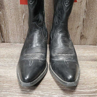 Pointy Toe Cowgirl Boots *vgc, v. mnr scuffs, hair in soles
