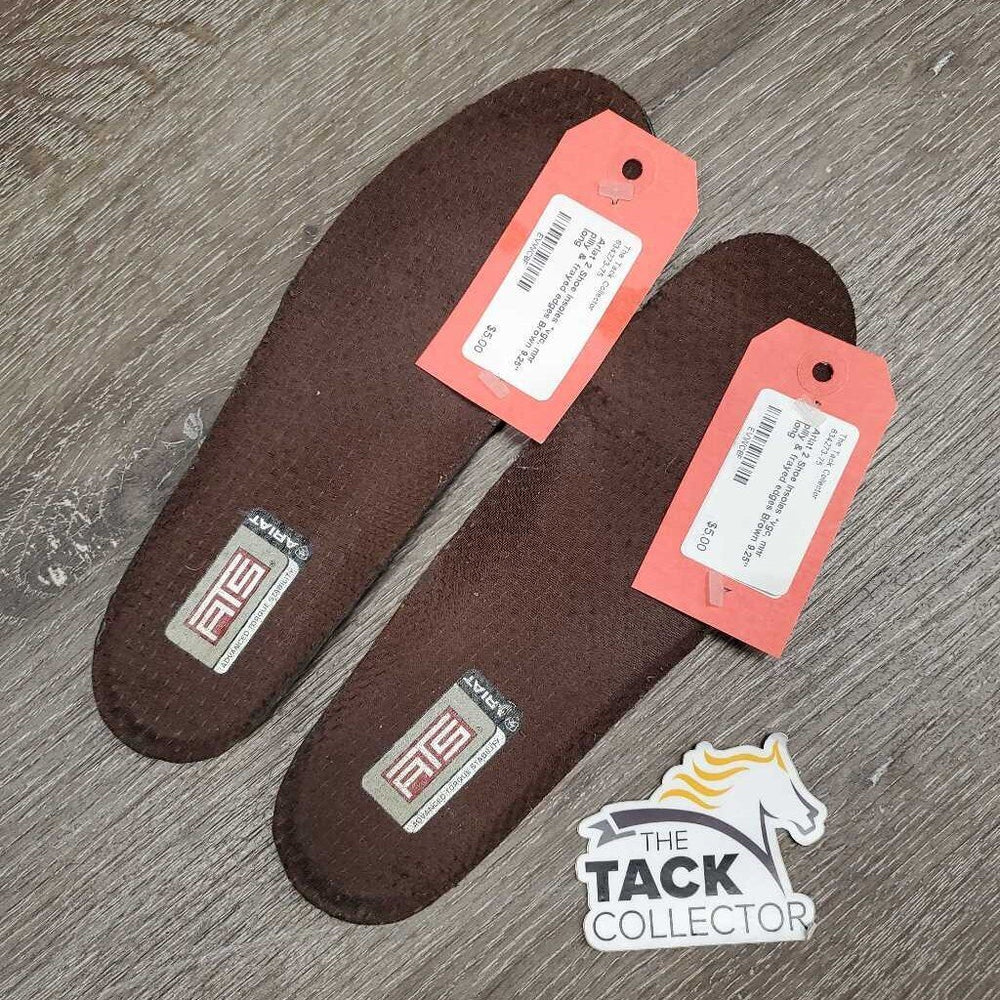 2 Shoe Insoles *vgc, mnr pilly & frayed edges