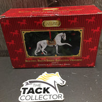 Christmas Ornament, Andalusian Horse - 2009, box *like new, chipped sytrofoam
