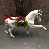 Christmas Ornament, Andalusian Horse - 2009, box *like new, chipped sytrofoam