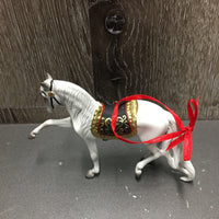 Christmas Ornament, Andalusian Horse - 2009, box *like new, chipped sytrofoam

