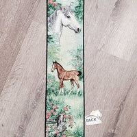 Wall Hanging "Horse" Tapestry Banner, Wood Dowel *vgc, mnr hair