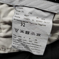 Full Seat Breeches *gc, older, faded, snags, pilly waist, mnr stains & puckers, linty & pilly edges