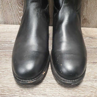 Pr Dress Boots, Pull On, Shoe Horn *like new, v.mnr chips
