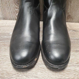 Pr Dress Boots, Pull On, Shoe Horn *like new, v.mnr chips