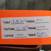 Field Boots, Pull on *gc/fair, dirty, broken laces, scratches, film, rubs, stiff
