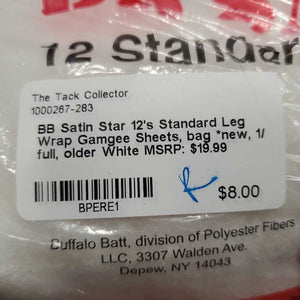 Standard Leg Wrap Gamgee Sheets, bag *new, 1/2 full, older