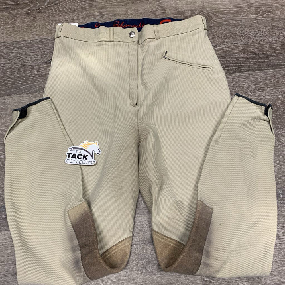Ribbed Breeches *gc/fair, older, stained, discolored, pilly, snags, rubs