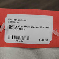 Hvy Leather Gloves *like new
