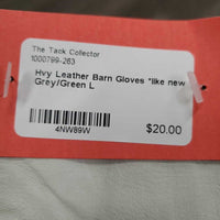 Hvy Leather Gloves *like new