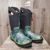 Classic High Insulated Rubber Boots *vgc, v. mnr dirt, hair, sm snags
