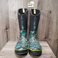 Classic High Insulated Rubber Boots *vgc, v. mnr dirt, hair, sm snags
