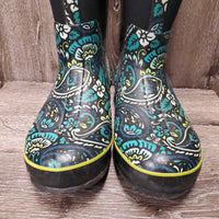 Classic High Insulated Rubber Boots *vgc, v. mnr dirt, hair, sm snags
