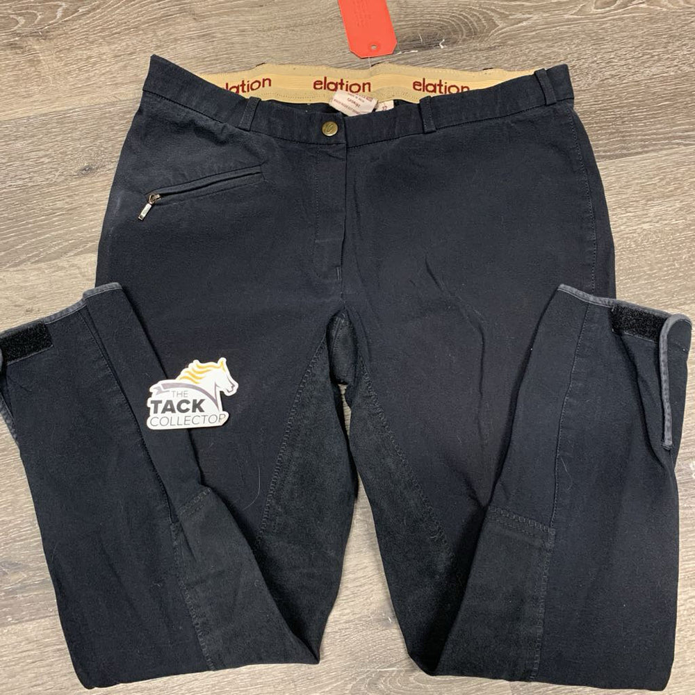 Full Seat Breeches *gc, snags, faded, runs, undone seam stitching, older, faded