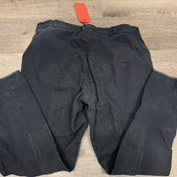 Full Seat Breeches *gc, snags, faded, runs, undone seam stitching, older, faded
