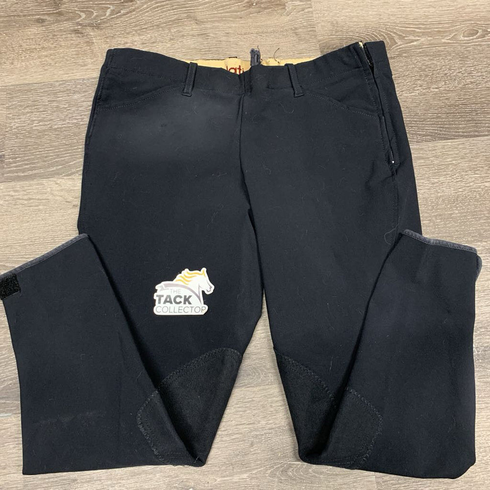 Side Zip Breeches *gc, older, faded edges, hairy, pilly lining