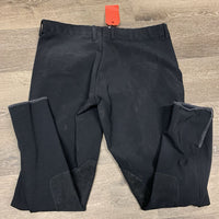 Side Zip Breeches *gc, older, faded edges, hairy, pilly lining
