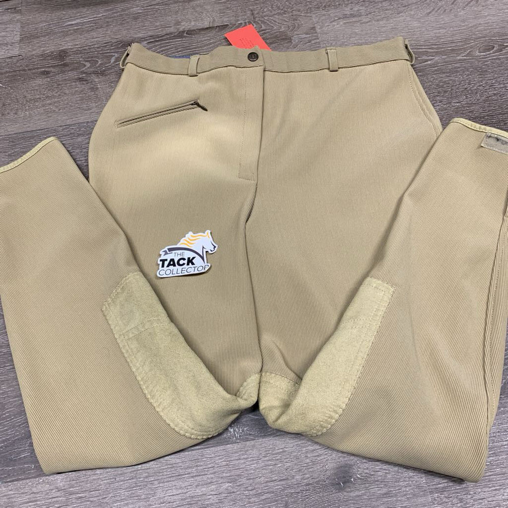Ribbed Breeches *vgc, older, mnr pilly lining