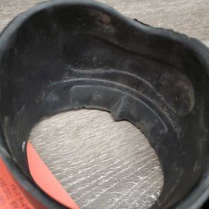 2 Rubber Pull On Heel Boots *gc, dirty