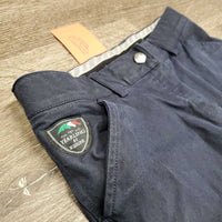 Euroseat Breeches *vgc, fades, seam puckers, shrunk?, seams: wavy & puckers
