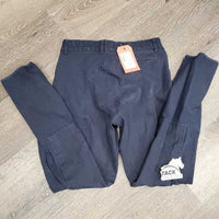 Euroseat Breeches *vgc, fades, seam puckers, shrunk?, seams: wavy & puckers
