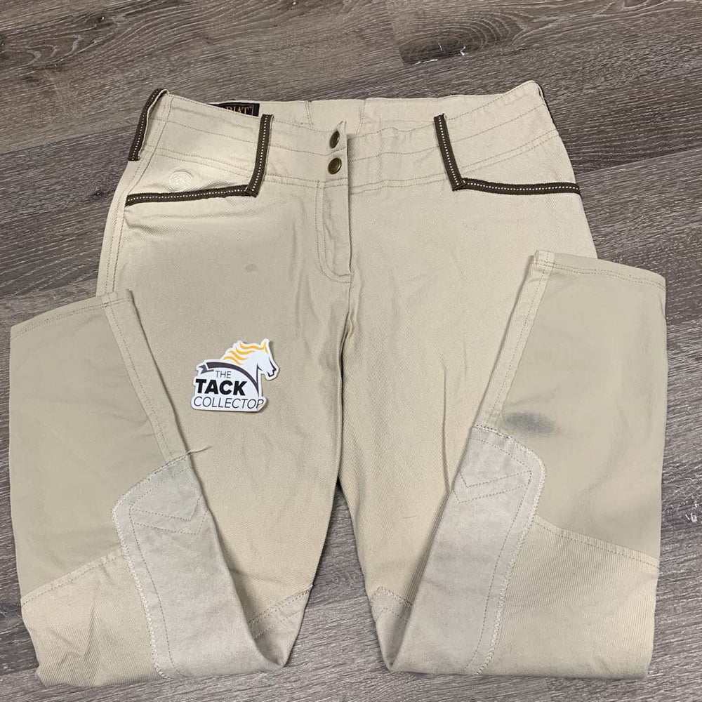 Corduroy Breeches *vgc, seam puckers, mnr stains, older
