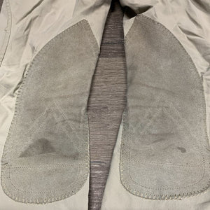Euroseat Breeches, Side Zip *fair, v.undone stitching, stretched, puckered, seam puckers, v.rubbed & pilly edges