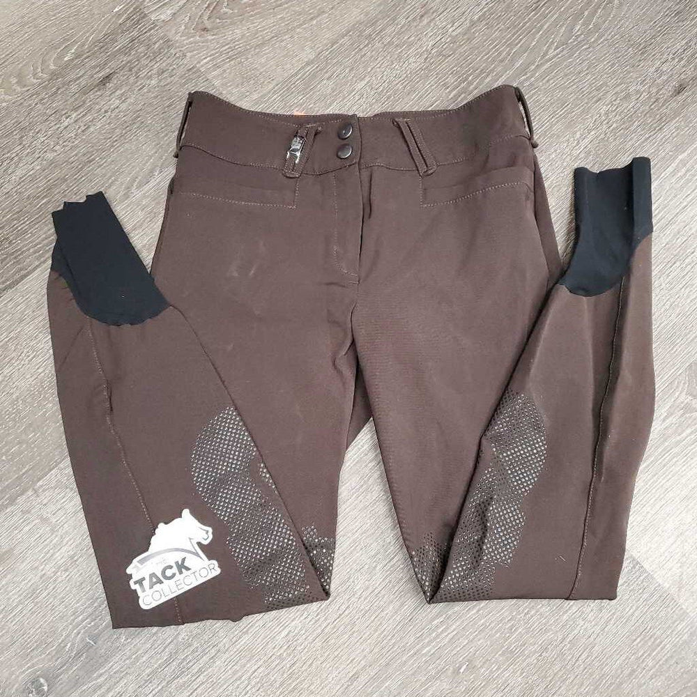 Euroseat Breeches *vgc, BROKEN ZIPPER, pulled seat seam