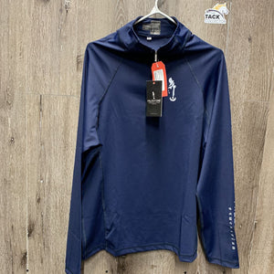 LS Shirt, 1/4 Zip up, tag *new