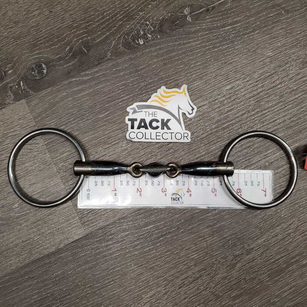 Med French Link Loose Ring *gc, clean, scratches, rubs, scuffs, faded, rough